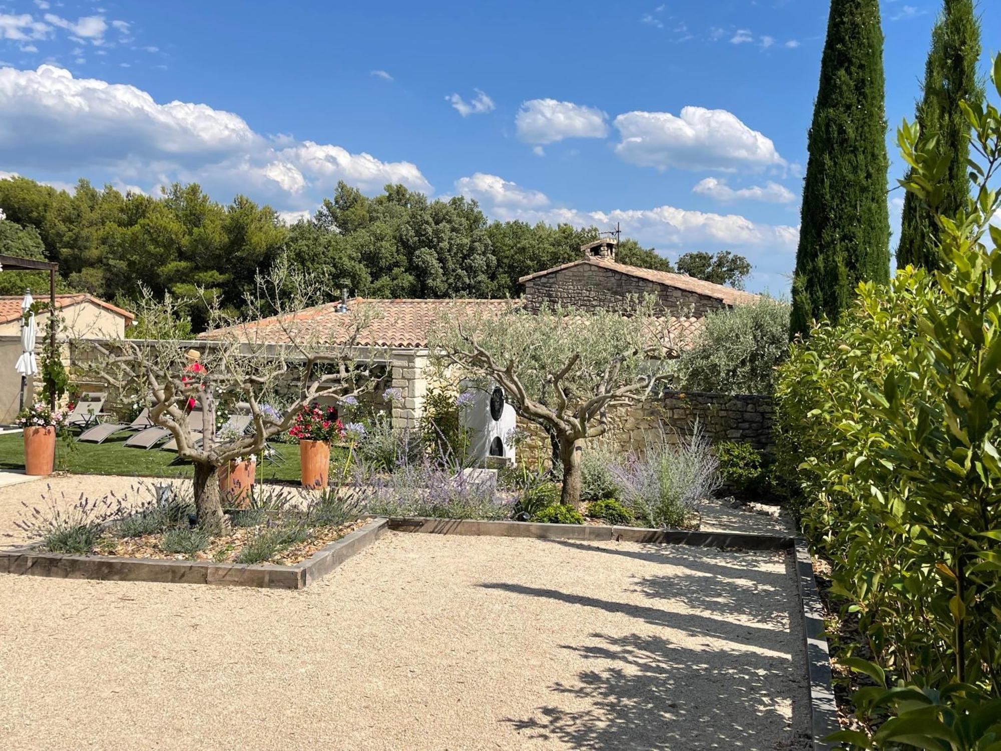 Maison de charme en Provence Le Barroux Extérieur photo