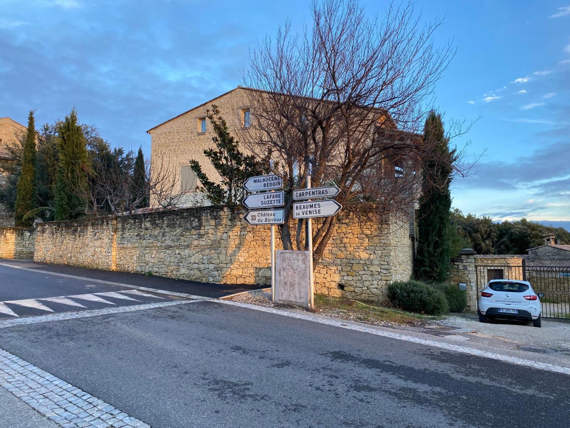 Maison de charme en Provence Le Barroux Extérieur photo